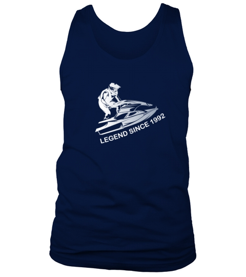 Jet ski vintage 1992 birthday 30 years Tank Top Unisex
