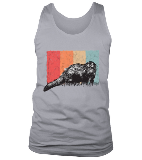 Otter Retro Vintage Sea Tank Top Unisex