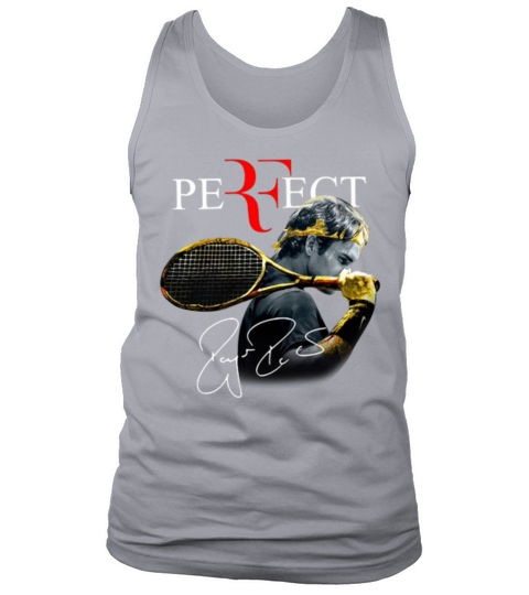 Perfect Roger Federer signature shirt Tank Top Unisex