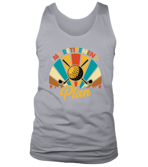Retro Vintage Style My Retirement Plan Tank Top Unisex
