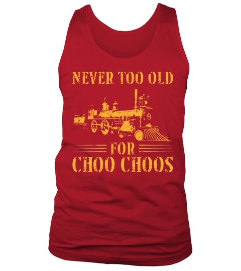 Steam Train Driver Trainspotting Tank Top Unisex