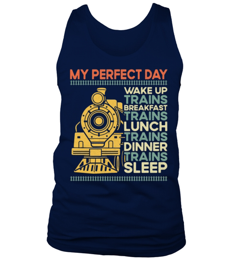 Steam Train Driver Trainspotting Tank Top Unisex