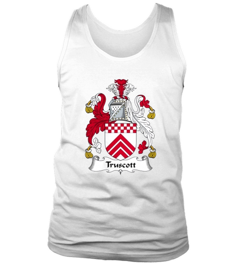 Truscott Family Crest British Family Crests - Coffee Mug (colored) Tank Top Unisex