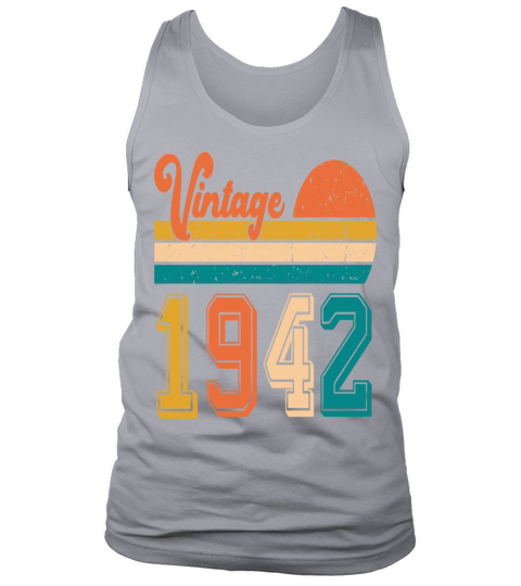 Vintage 1943 birthday gift Tank Top Unisex
