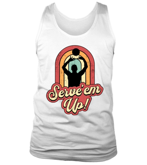 Volleyball Serveem up Beach Volleyball Player Tank Top Unisex