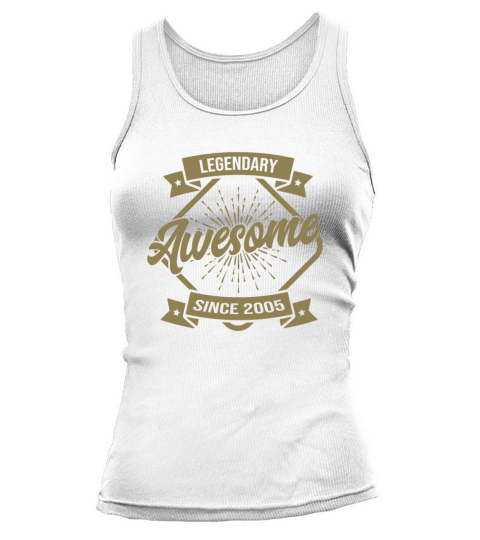 18th Birthday Gifts Vintage 2005 Awesome Sayings Tank top Woman