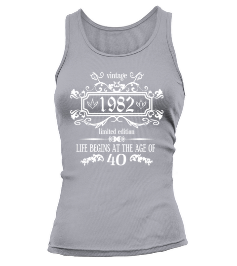 40th Birthday Gifts for Women Ladies Royal Vintage Tank top Woman