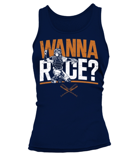 Baseball Fan Catcher Vintage Wanna Tank top Woman