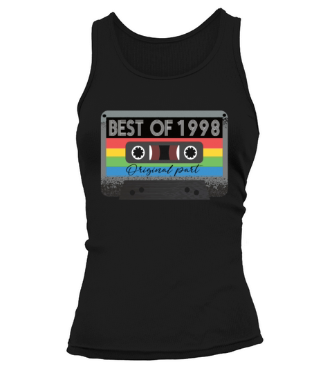 Best Of 1998 Vintage Cassette Retro Birthday Tank top Woman