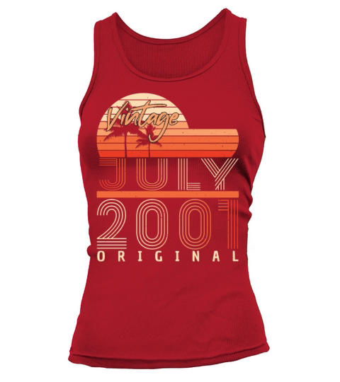 Birth Month July 2001 Tank top Woman