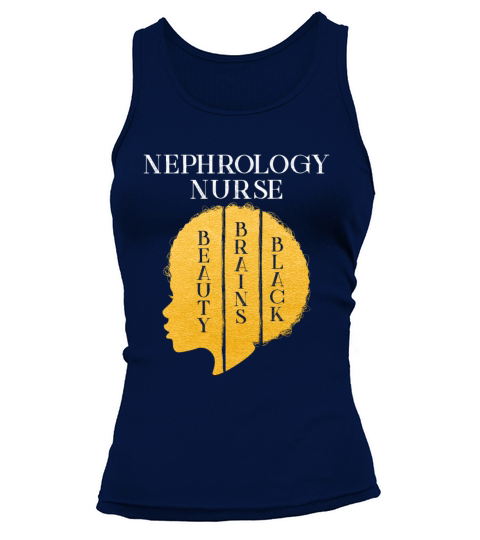 Black History Month Nephrology Nurse African Tank top Woman