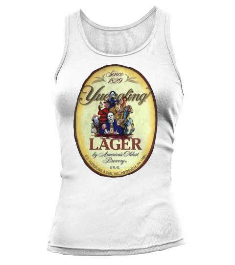 Horror characters Yuengling Lager by America’s Oldest Brewery shirt Tank top Woman