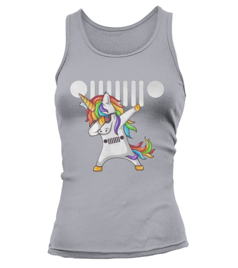 Jeep Unicorn Dabbing Tank top Woman