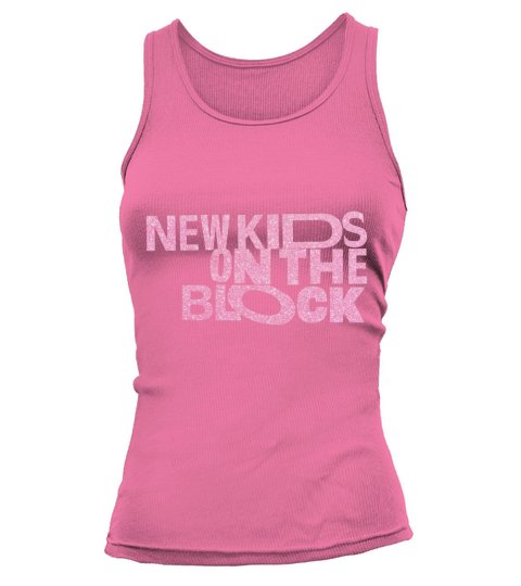 Kinder neu auf dem Block-Rosa-bunten Unisex Tank top Woman