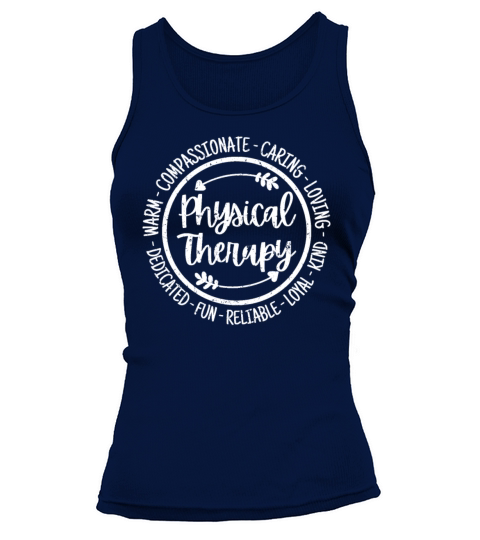 Physical Therapy Physiotherapist PT Therapist Tank top Woman
