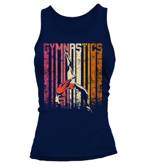 Retro Vintage gymnastics Tank top Woman