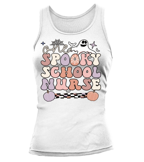 School Nurse Halloween RN School Nursing Gifts Tank top Woman