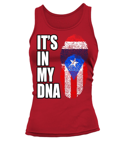 Thai And Puerto Rican Vintage Heritage DNA Flag Tank top Woman