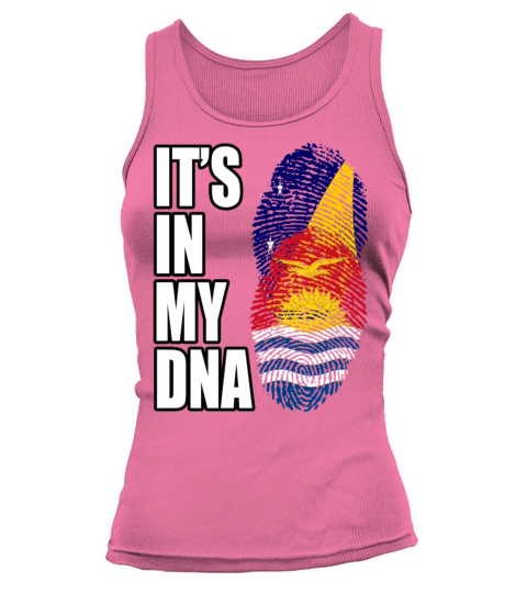 Tokelauan And Kiribati Mix Heritage DNA Flag Tank top Woman
