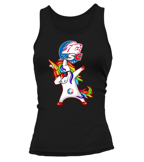 Unicorn dabbing and ZSC lions Tank top Woman