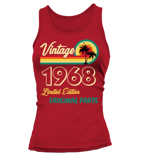Vintage 1968 Limited Edition Original Parts Tank top Woman