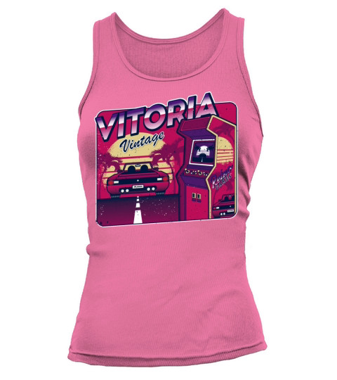 Vitoria - Personalized Vintage Gamer 80s 90s Tank top Woman
