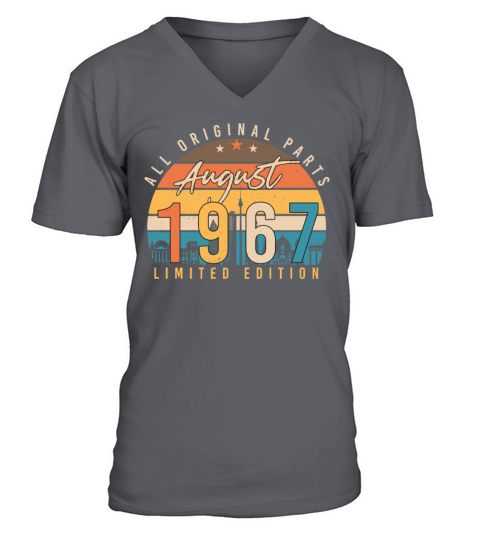 1967 August Limited Edition V-Neck T-shirt