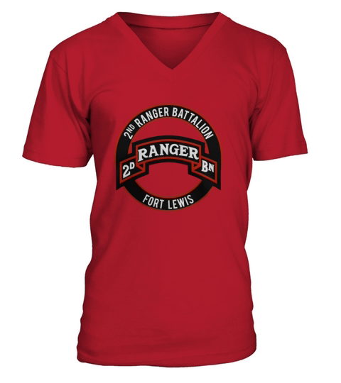 2nd Ranger Ft Lewis T-Shirts V-Neck T-shirt