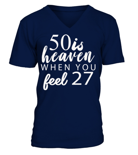 50th Birthday V-Neck T-shirt