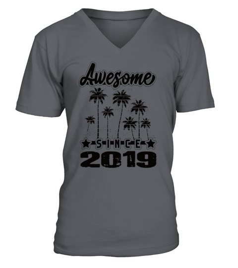 Awesome Since 2019 V-Neck T-shirt