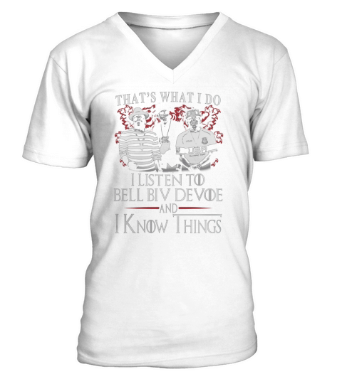 Bell Biv DeVoe I KNOW THINGS V-Neck T-shirt
