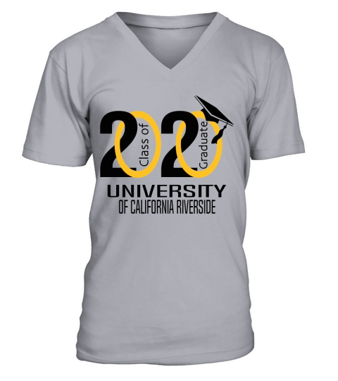 Class Of 2020 Graduation University Of California Riverside V-Neck T-shirt