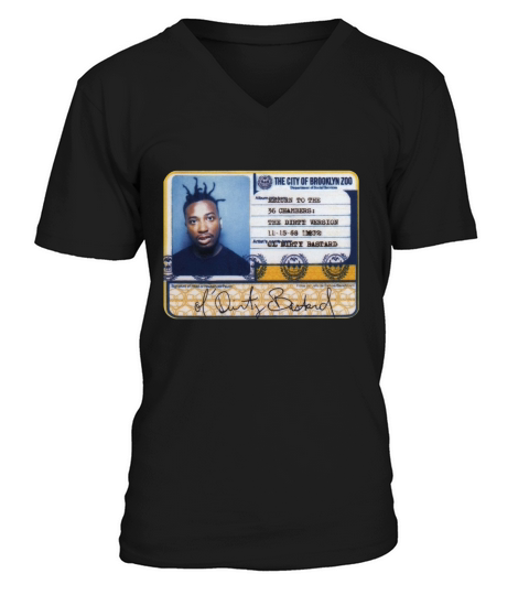 DunkShirt New Ol Dirty Bastard ODB Rap Hip Hop V-Neck T-shirt