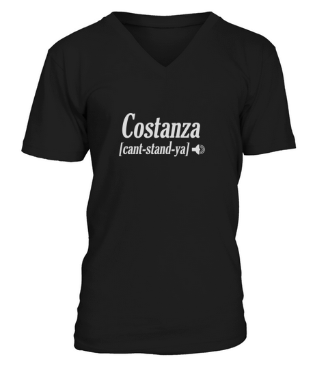 George Costanza - Cant Stand Ya V-Neck T-shirt