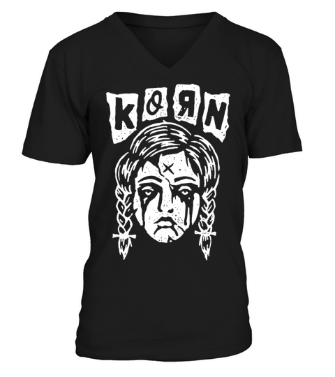 Korn V-Neck T-shirt
