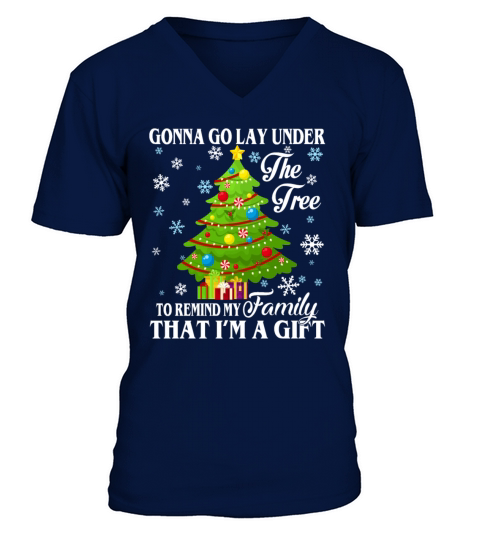 Lay Under The Tree To Remind My Family V-Neck T-shirt
