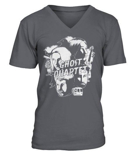 Lin Manuel ghost quartet t-shirt V-Neck T-shirt