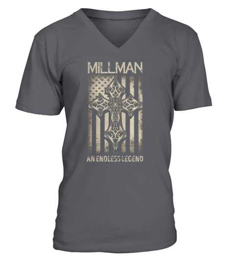 MILLMAN An Endless Legend Name Shirts V-Neck T-shirt