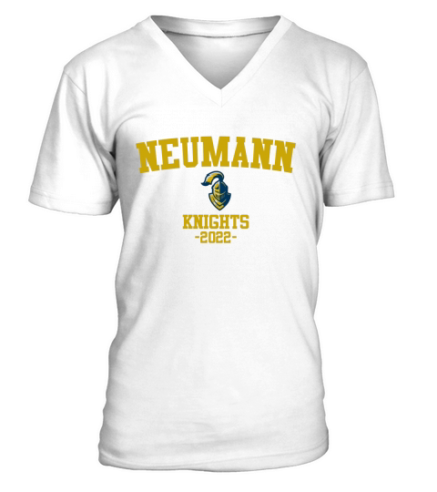 NEUMANN UNIVERSITY CLASS OF 2022 V-Neck T-shirt