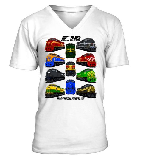 Norfolk Southern Heritage V-Neck T-shirt