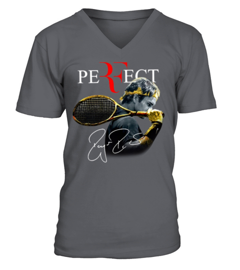 Perfect Roger Federer signature shirt V-Neck T-shirt