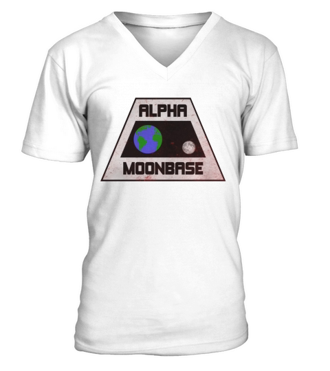 Space 1999 ALPHA MOONBASE V-Neck T-shirt