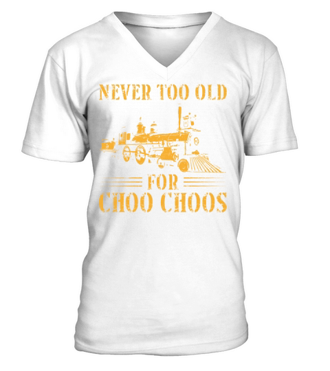 Steam Train Driver Trainspotting V-Neck T-shirt