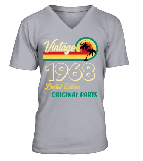 Vintage 1968 Limited Edition Original Parts V-Neck T-shirt