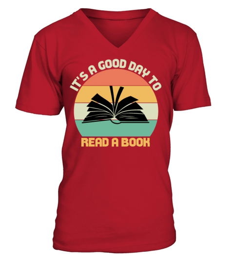 Vintage Read Book T Shirt V-Neck T-shirt