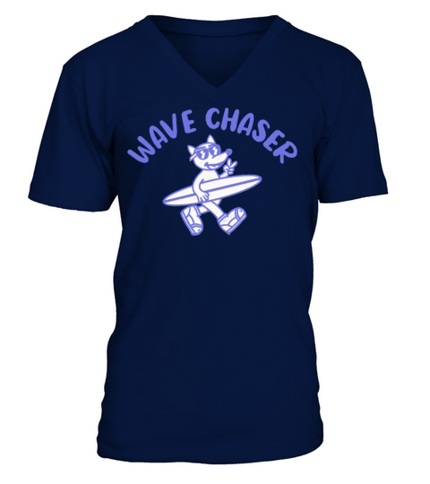 Wave Chaser Vintage V-Neck T-shirt