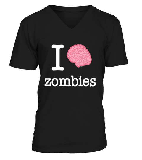 Zombies V-Neck T-shirt