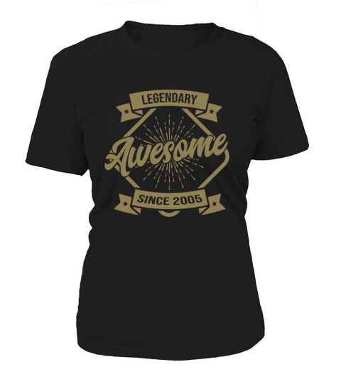 18th Birthday Gifts Vintage 2005 Awesome Sayings Women's T-Shirt