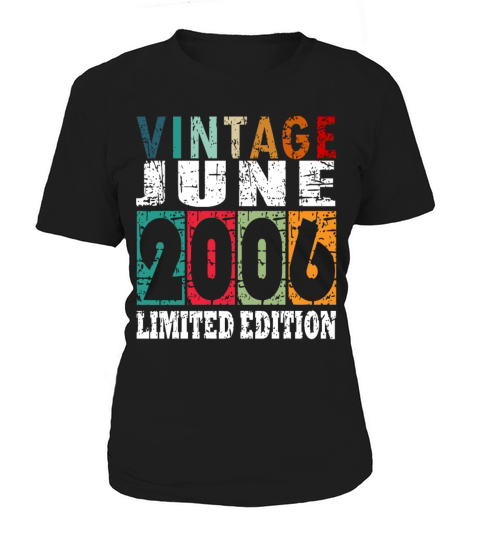 2006 vintage born in June gift Women's T-Shirt