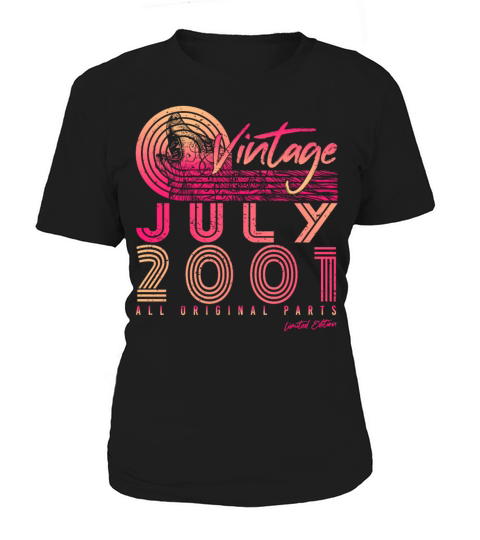 Birth Month July 2001 Women's T-Shirt